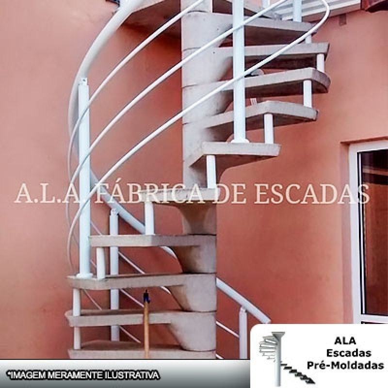 Busco por Escada Caracol Modulada em Concreto Indaiatuba - Escada Caracol Pré Modulada