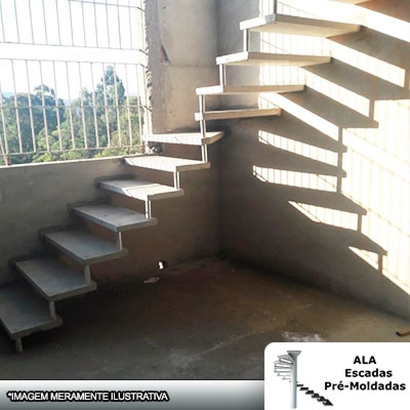 Comprar Escada Interna para Condomínio Taboão da Serra - Escada Interna com Corrimão