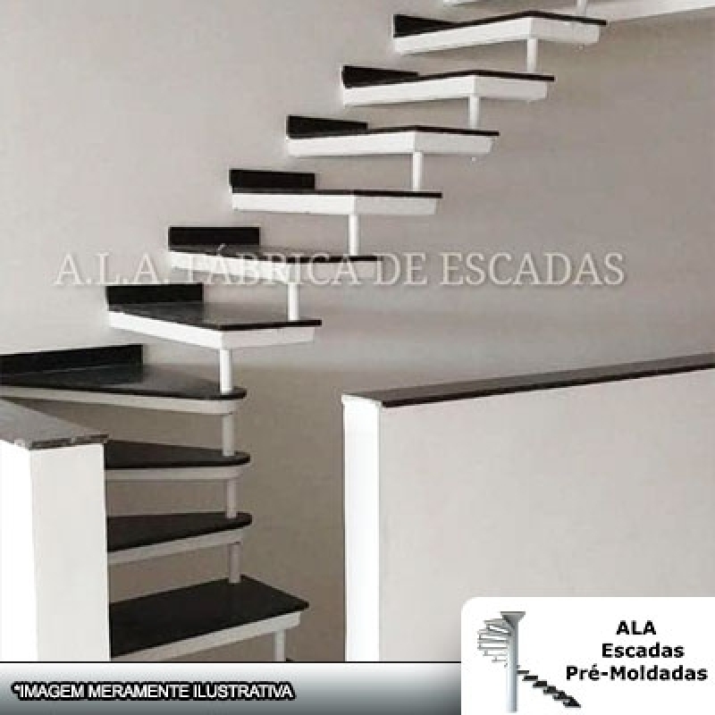 Comprar Escada Interna Residencial Santo André - Escada Interna de Concreto