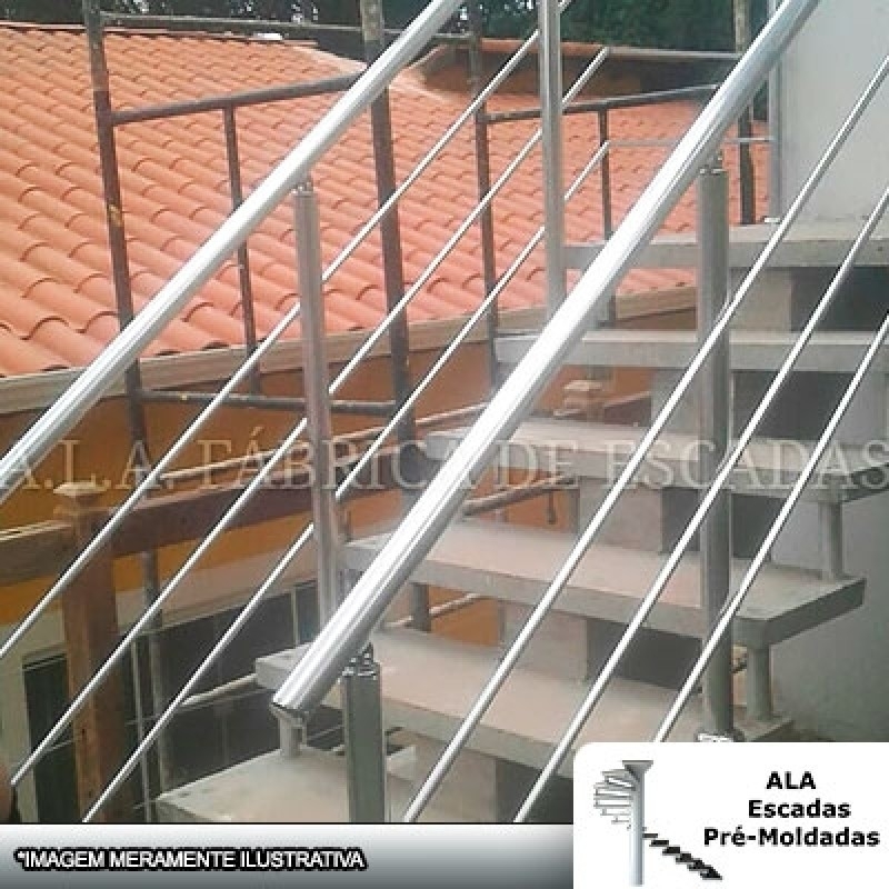 Corrimão de Ferro Galvanizado para Escada Orçamento Santo André - Corrimão de Escada de Ferro Galvanizado Residencial