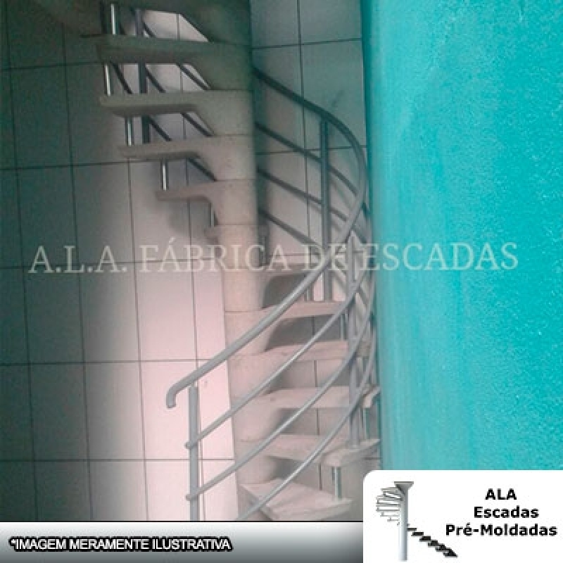 Onde Acho Escada Caracol com Corrimão de Ferro CECAP - Escada Caracol Modulada