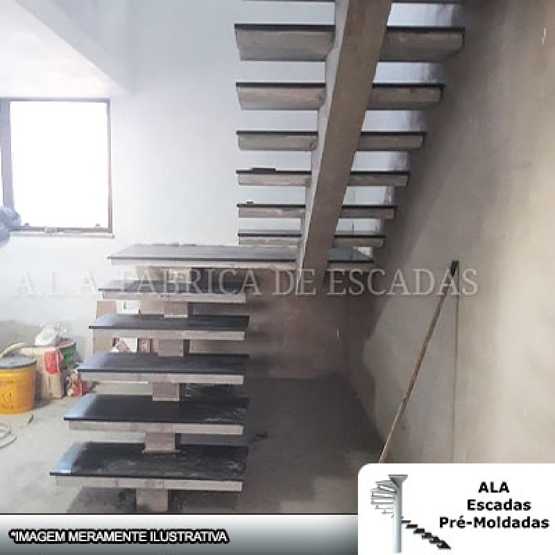 Onde Encontro Escada Escama de Peixe Concreto Arujá - Escadas Espinha de Peixe em Concreto