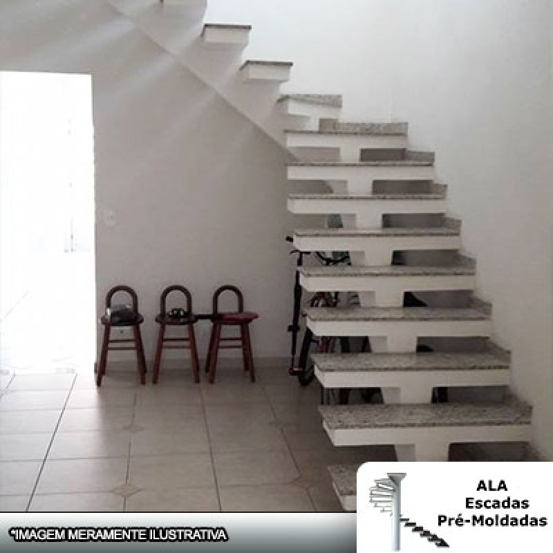Onde Encontro Escada Espinha de Peixe em L ABC Paulista - Escada Escama de Peixe de Concreto