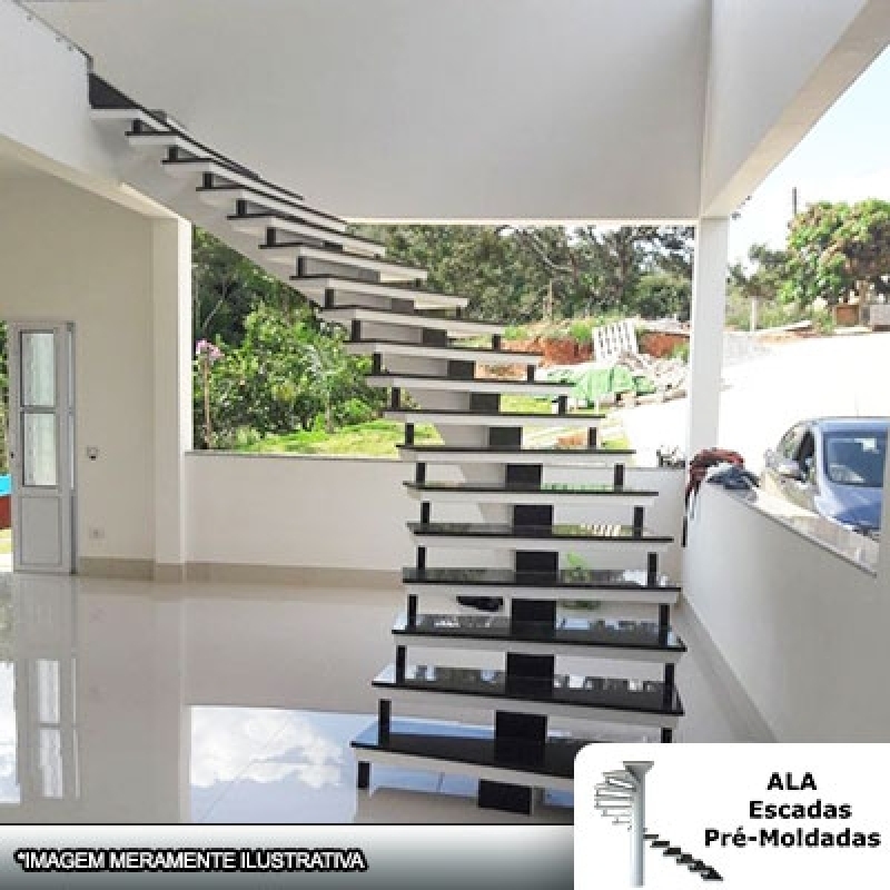 Onde Encontro Escadas Espinha de Peixe em Concreto Salesópolis - Escada Espinha de Peixe Concreto