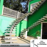 orçamento para escada pré moldada área externa Jardim Fortaleza